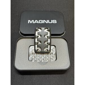 🔥Magnus No-Ring Zirconium 3 Click Slider with Stainless Plates Rare🔥